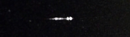 Unprocessed fireball image