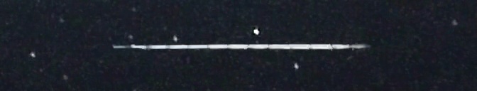 Unprocessed fireball image