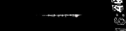 Processed fireball image