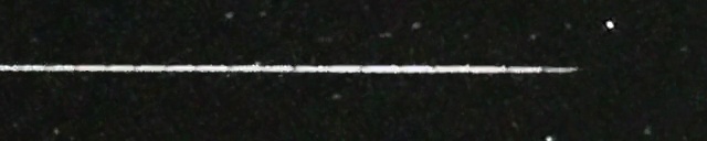 Unprocessed fireball image