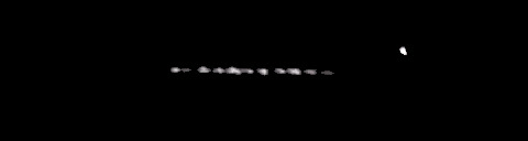 Processed fireball image