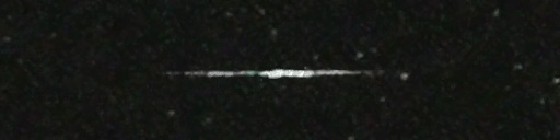 Unprocessed fireball image