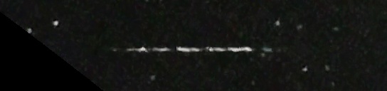 Unprocessed fireball image