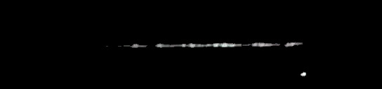 Processed fireball image