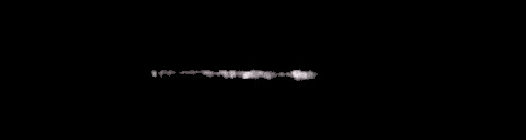 Processed fireball image