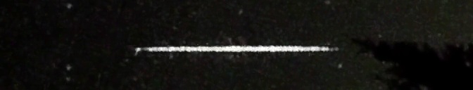 Unprocessed fireball image