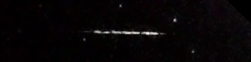 Unprocessed fireball image