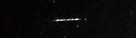 Unprocessed fireball image