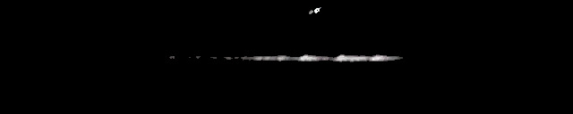 Processed fireball image