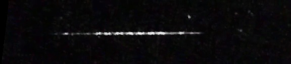 Unprocessed fireball image