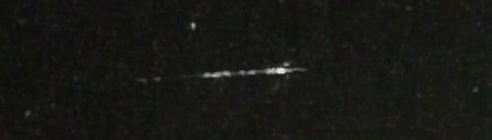 Unprocessed fireball image
