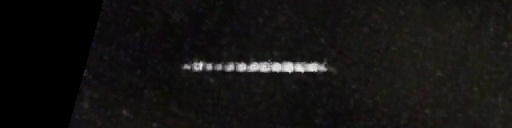 Unprocessed fireball image