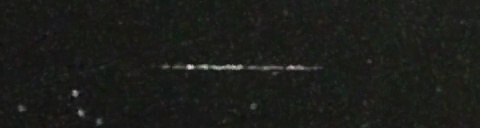 Unprocessed fireball image