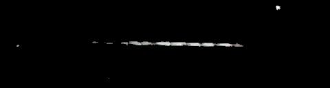 Processed fireball image