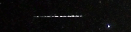 Unprocessed fireball image