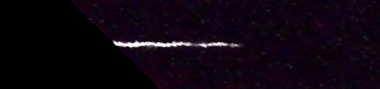 Unprocessed fireball image