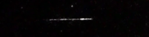 Unprocessed fireball image