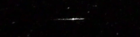 Unprocessed fireball image