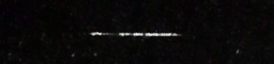 Unprocessed fireball image