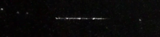 Unprocessed fireball image