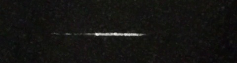 Unprocessed fireball image