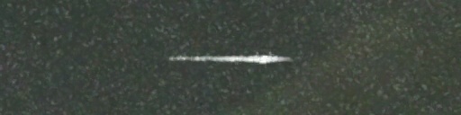 Unprocessed fireball image