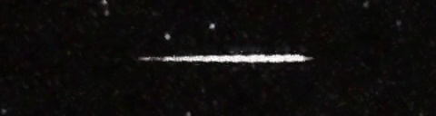 Unprocessed fireball image