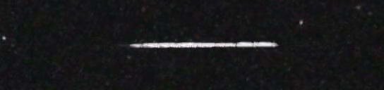 Unprocessed fireball image