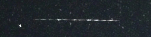 Unprocessed fireball image