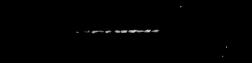 Processed fireball image