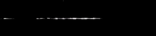 Processed fireball image