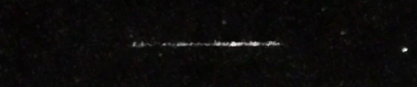 Unprocessed fireball image