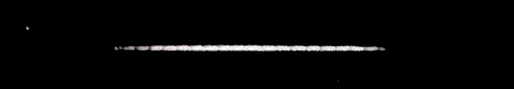 Processed fireball image