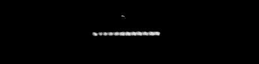 Processed fireball image