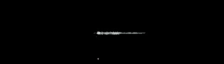 Processed fireball image