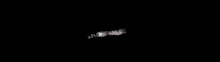 Processed fireball image