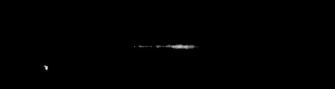 Processed fireball image