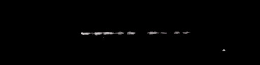 Processed fireball image