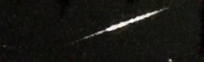 Unprocessed fireball image