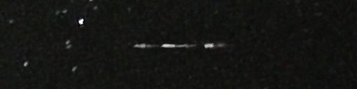 Unprocessed fireball image