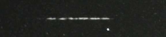 Unprocessed fireball image