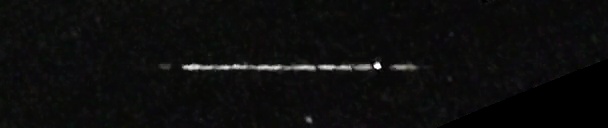 Unprocessed fireball image