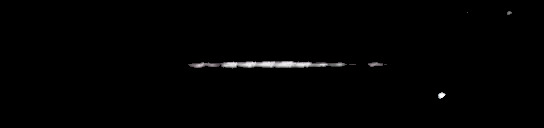 Processed fireball image