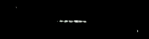 Processed fireball image