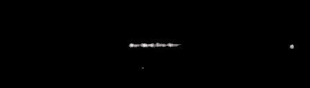 Processed fireball image