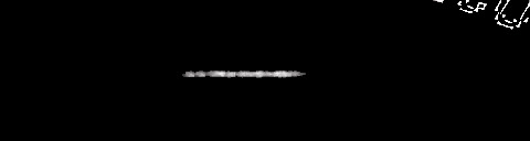 Processed fireball image