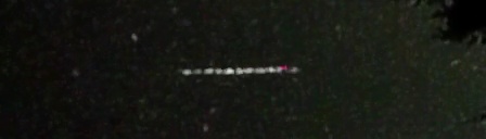 Unprocessed fireball image