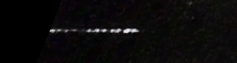 Unprocessed fireball image