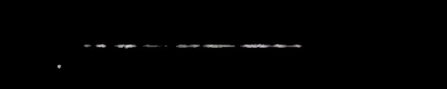 Processed fireball image