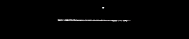 Processed fireball image